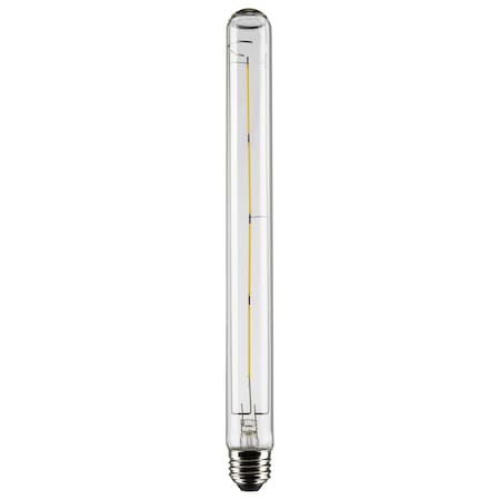 Satco 8 Watt T9 LED Lamp, Clear, Medium Base, 90 CRI, 3000K, 120 Volts S21359